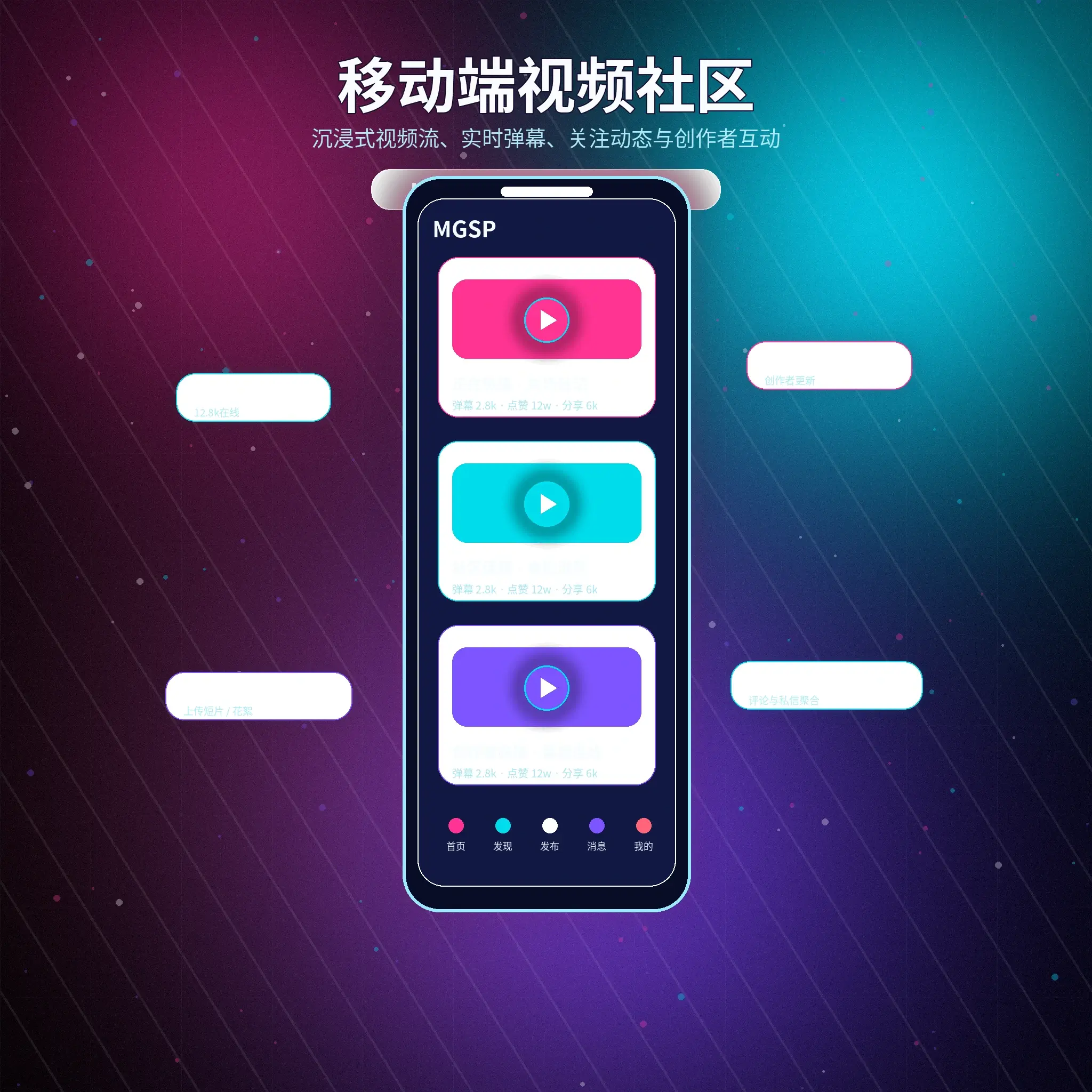 蘑菇视频账户登录与资料管理